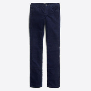J. Crew Straight and Narrow Corduroy Stretch Pants